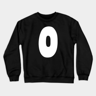 Letter O Crewneck Sweatshirt